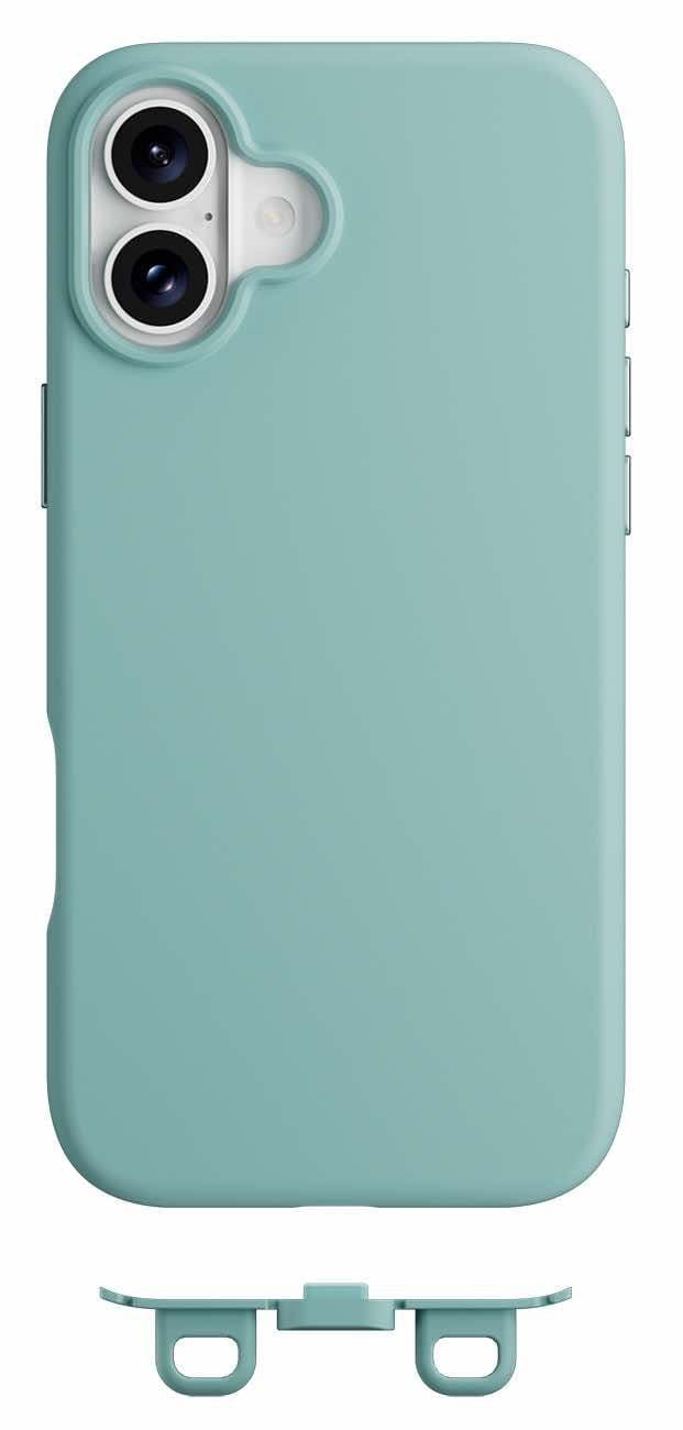 كفر MagEasy Vibrant لايفون 16 بلس / يدعم MagSafe / ضد الطيحات / لون Aqua