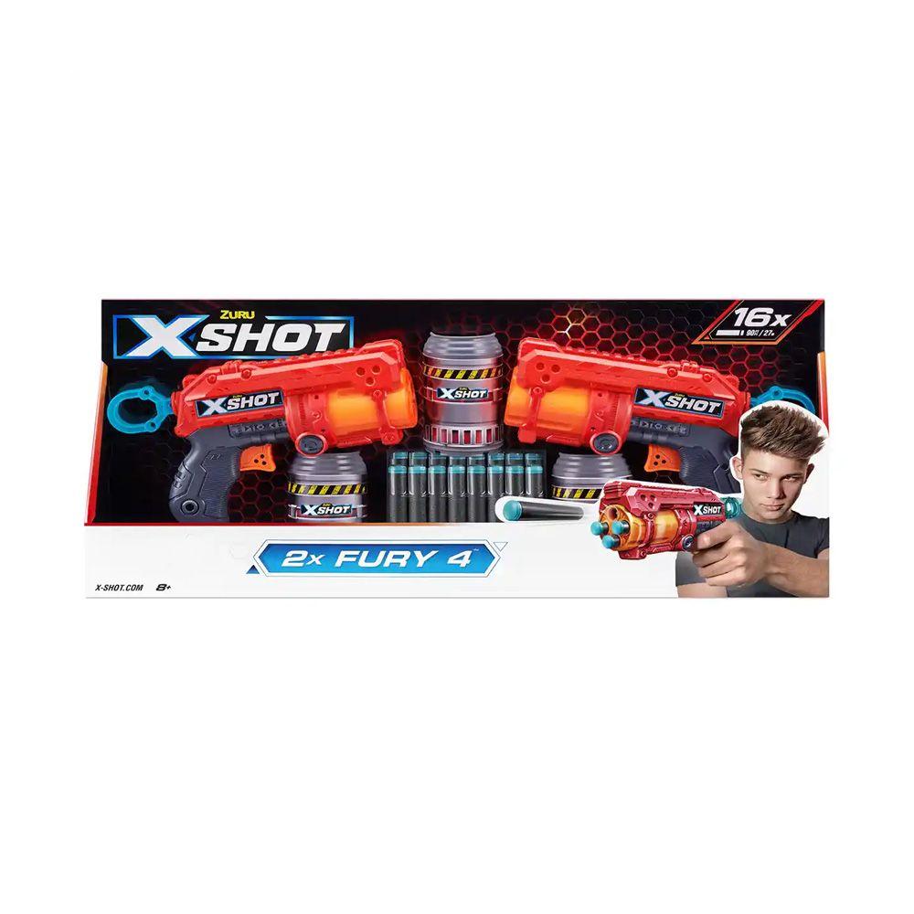 Zuru X-Shot - Excel - Fury 4, 2-Pack