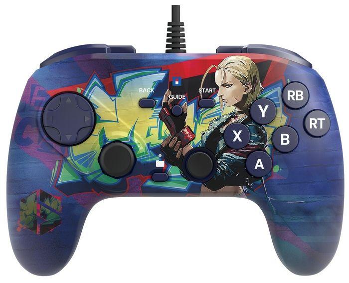 Hori Fighting Commander Octa For Pc (Street Fighter - Cammy) Wired Controller