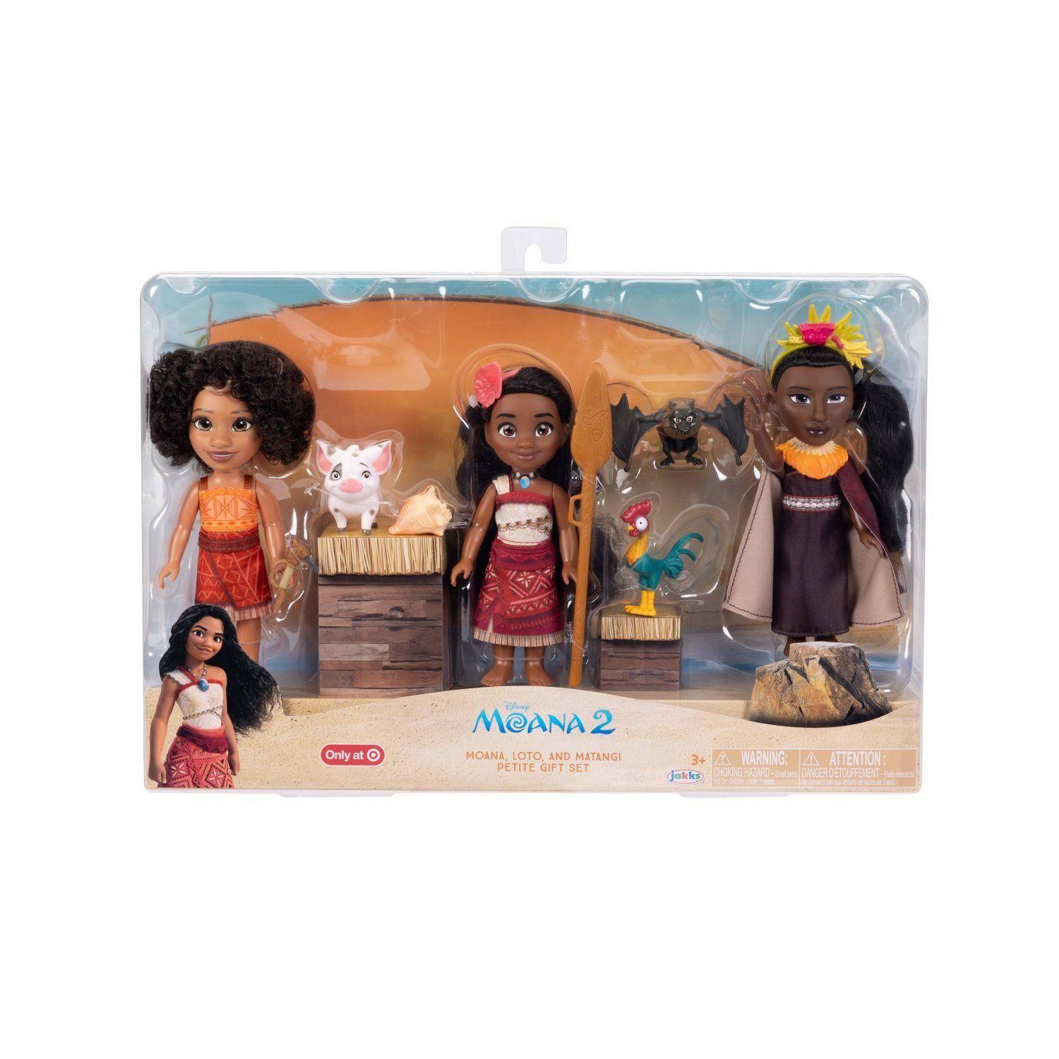 Disney Moana 2: Moana, Loto & Matangi Petite Gift Set