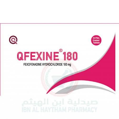 Qfexine 180Mg Tablets 30'S