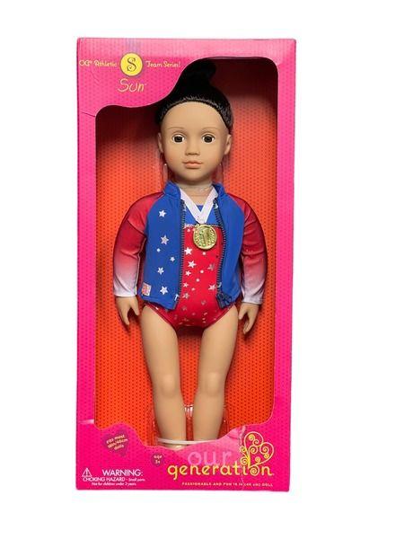 Our Generation Athletic Team Series 18" Gymnastics Doll - Sun