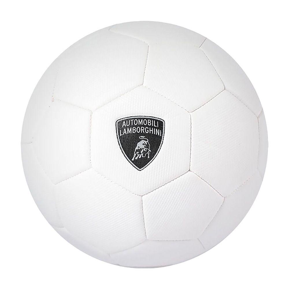 Lamborghini Sewing Pvc Soccer Ball (Size 2, White)