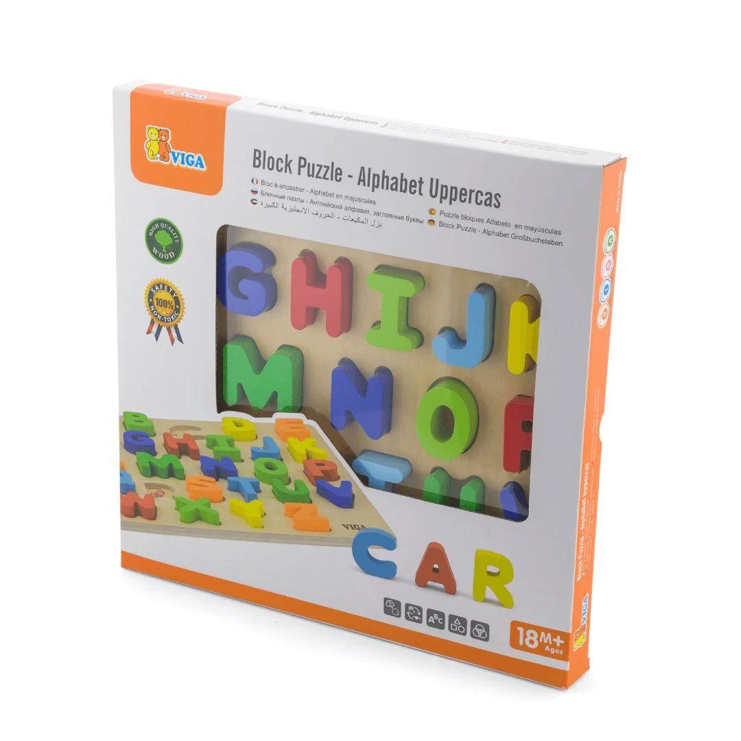 Viga Block Puzzle - Alphabet Uppercas