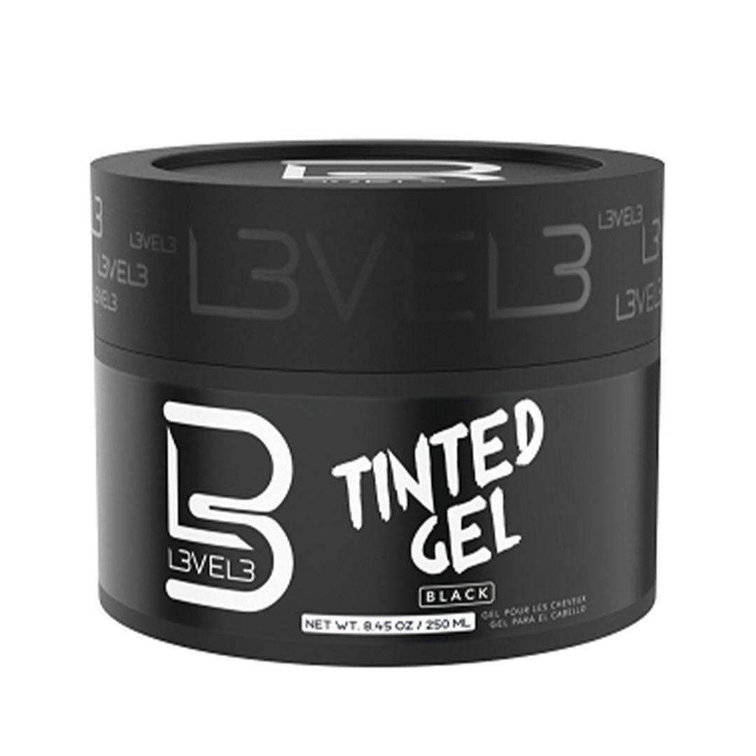 L3 Tinted Hair Gel Black 250Ml