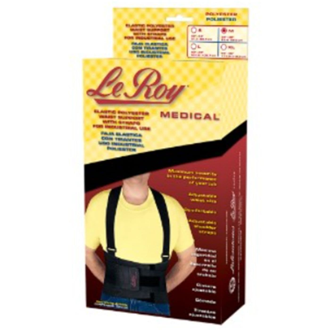 Le Roy Xl Elastic Belt Support  1 PC