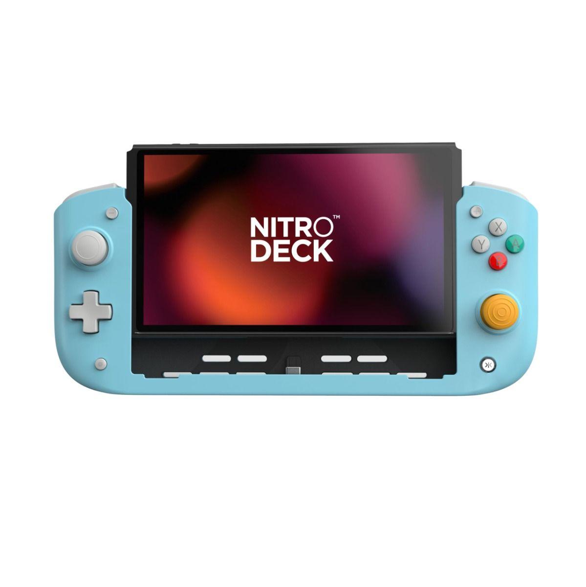 Crkd Nitro Deck Retro Blue Switch Controller