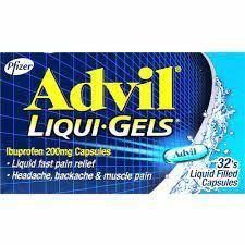 Advil Liquigel Cap 32'S