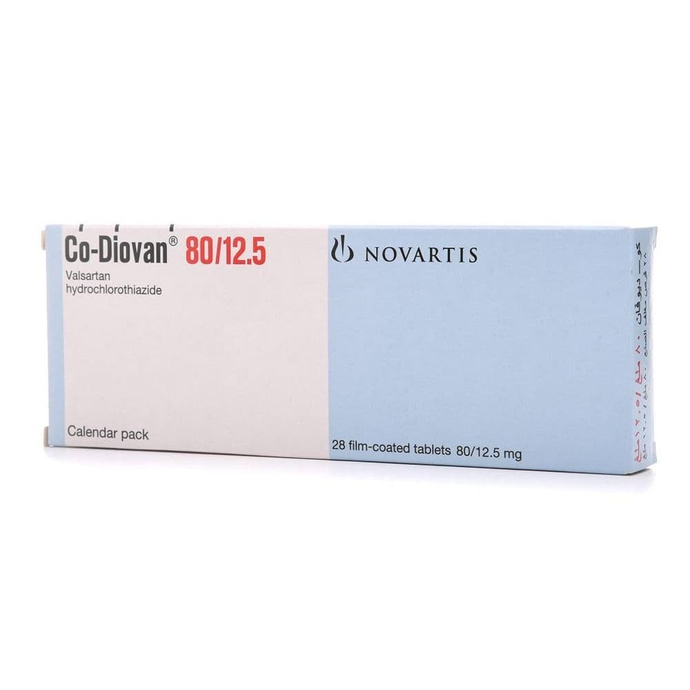 Co Diovan 80 / 12.5 Mg 28 Tablets