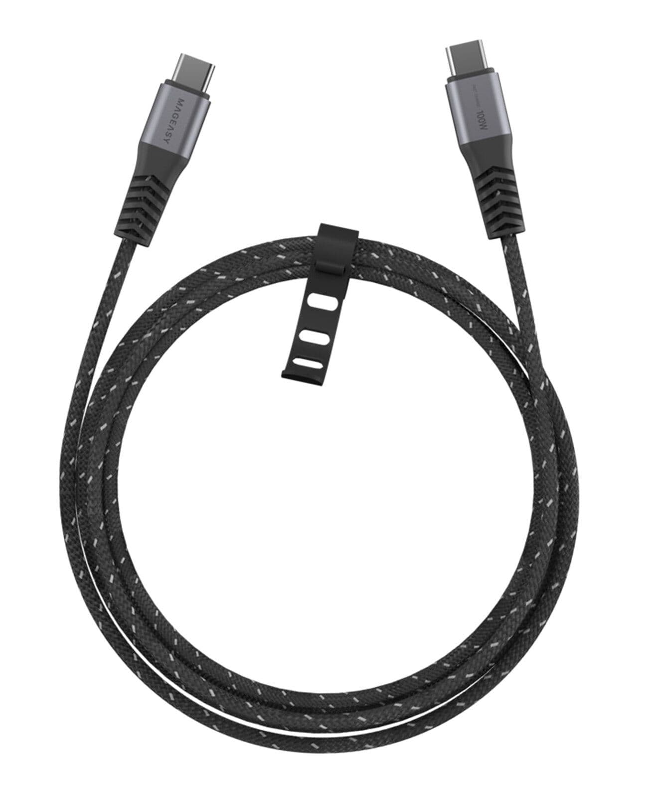 واير MagEasy LinkLine نوع تايب سي الى تايب سي / قوة 60 واط / طول 1.5 متر / اسود