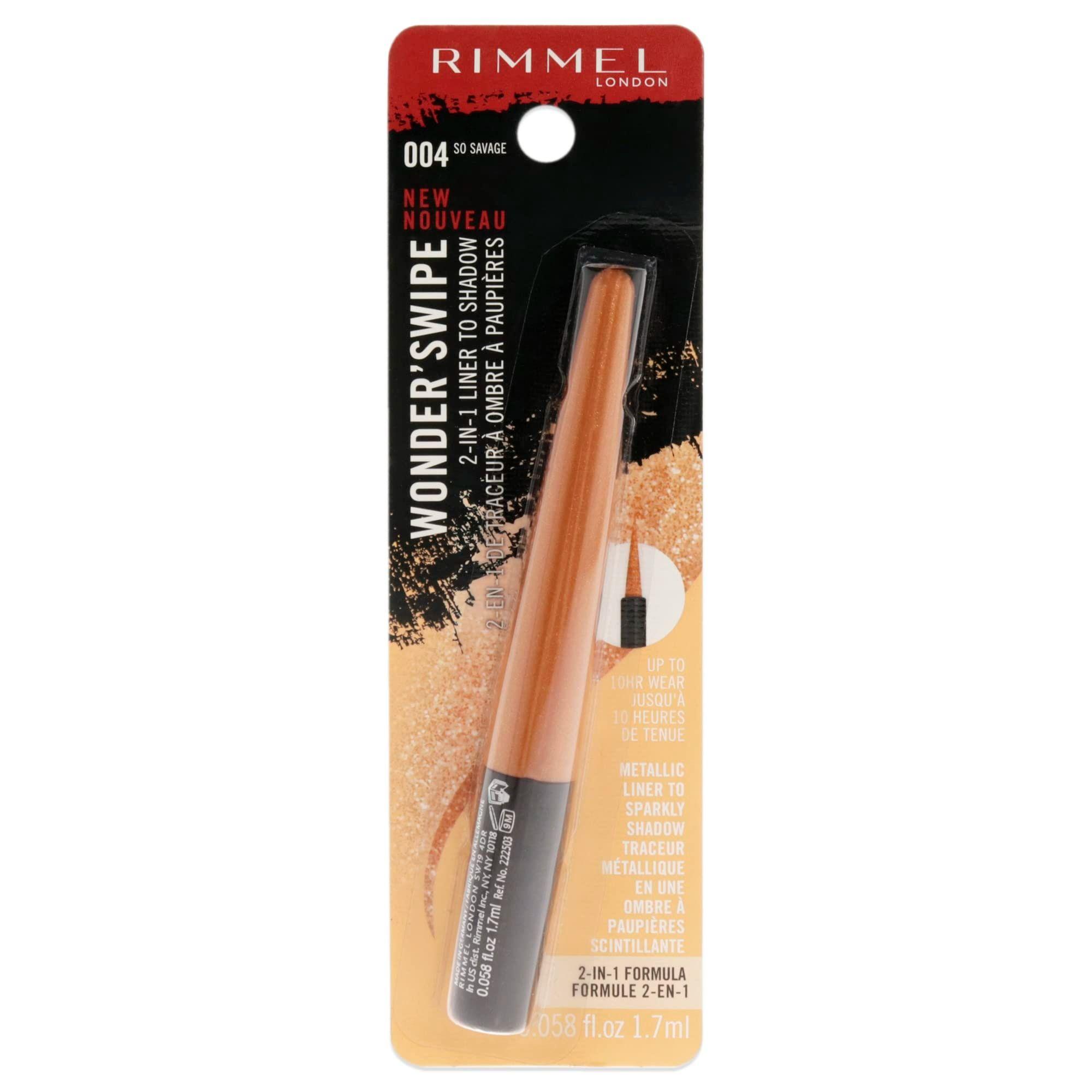 Rimmel London Wonderswipe 2 In 1 Liner To Shadow 004 So Savage 1.7 Ml