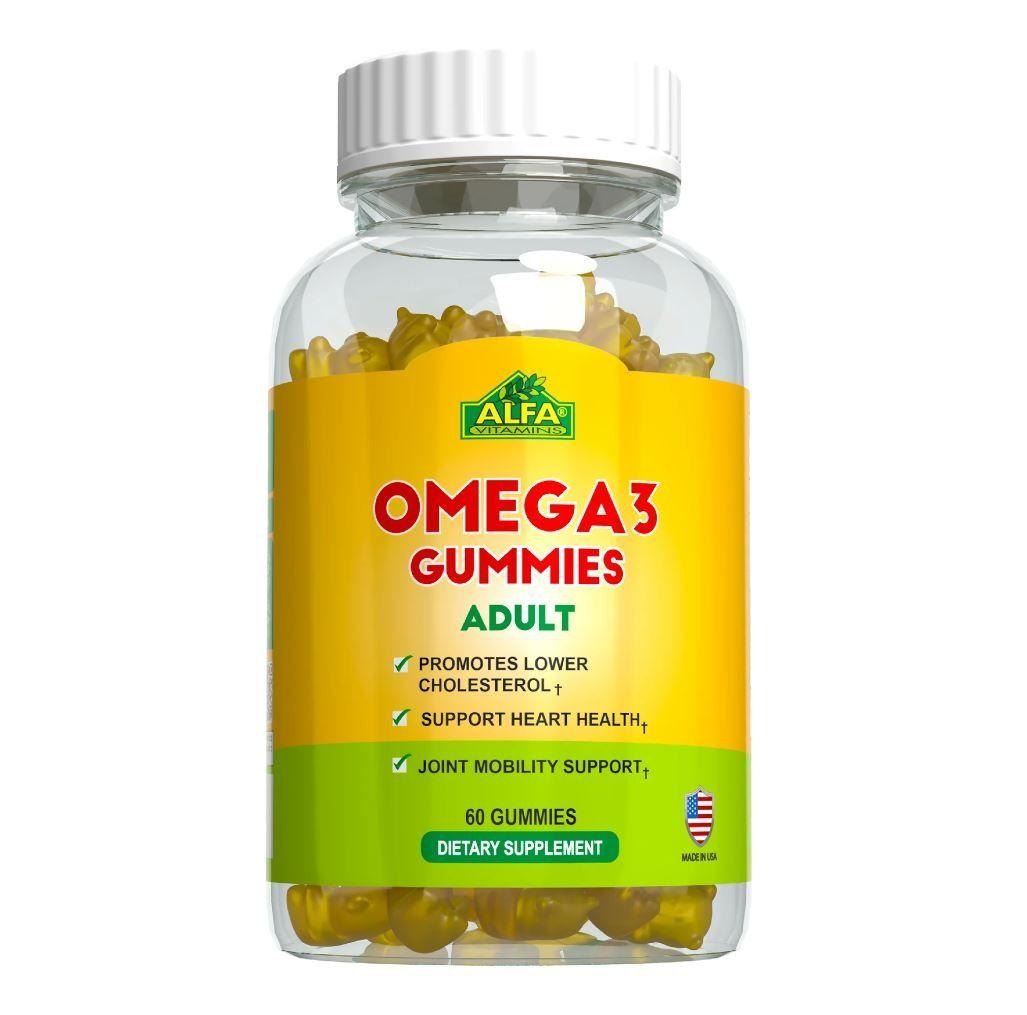 Alfa Omega 3 Gummies Adult 60'S