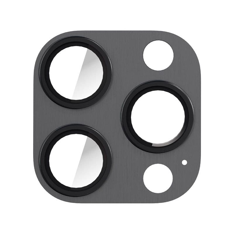 Smartix Premium Aluminium Camera Glass For Iphone 16/16 Plus Black