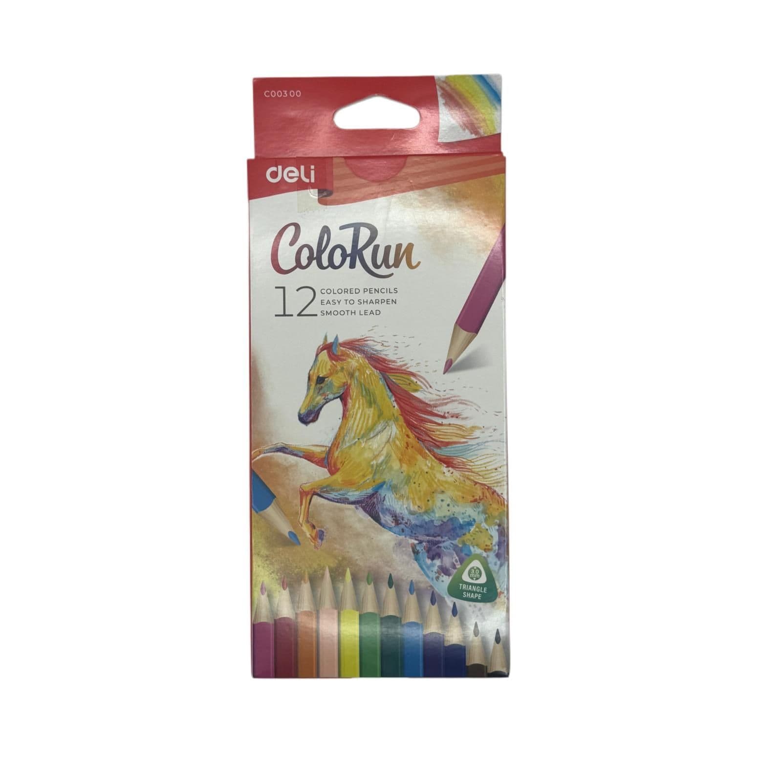 Deli Color Pencil Set (12 Pencils)