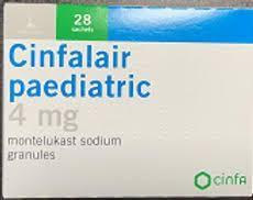 Cinfalair 4Mg Ped Granules 2X14'S