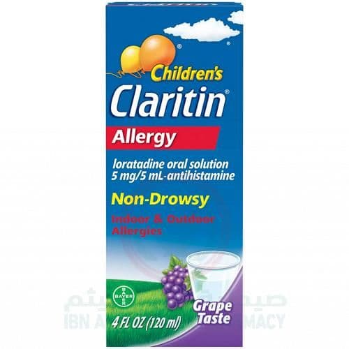 Claritine 5Mg/5Ml Syrup 120Ml