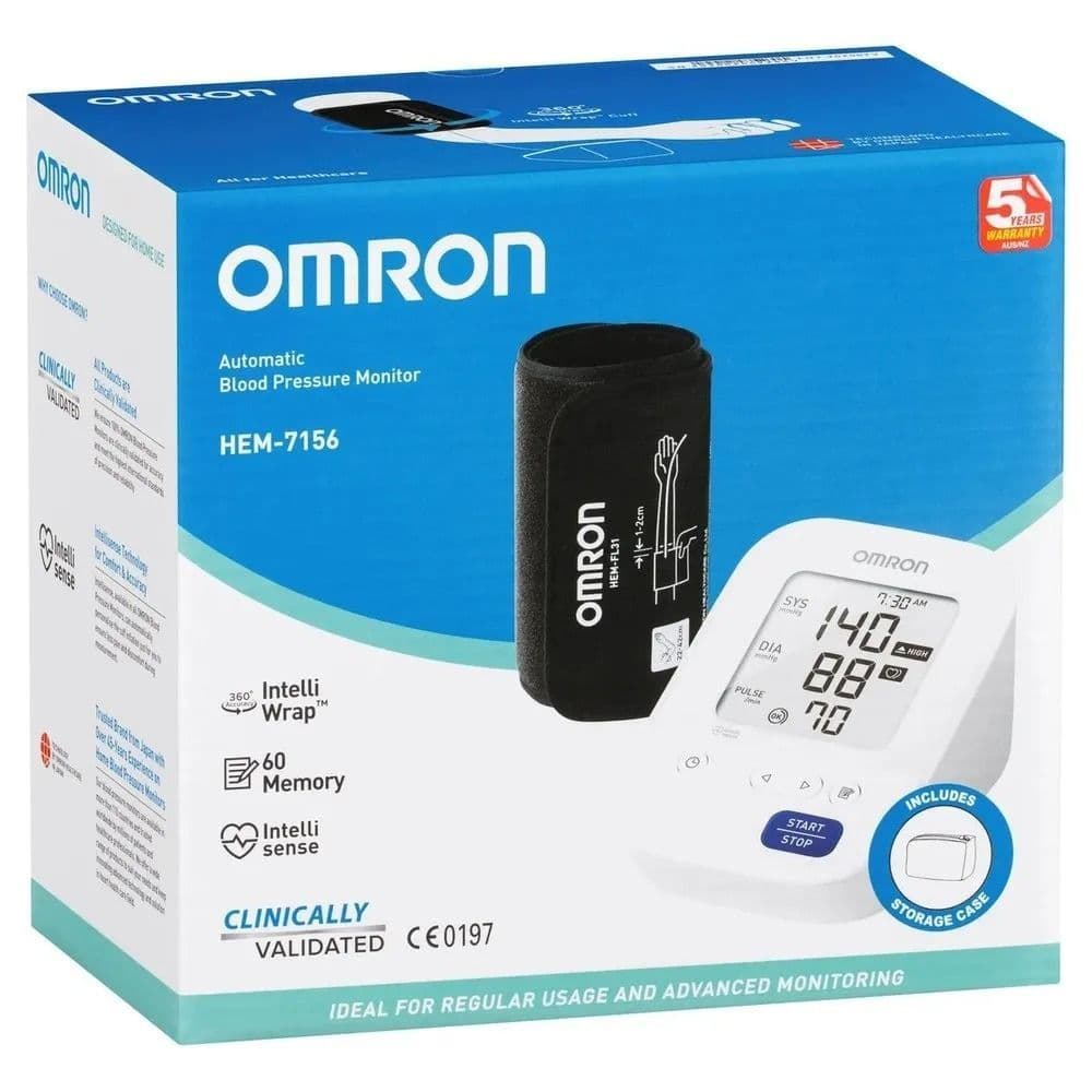 Omron Upper Arm Bp Monitor Hem-7156 Device  1 ST 