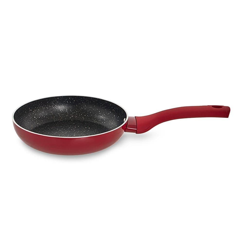 Yna Non-Stick Frypan, Red & Black - 20 Cm