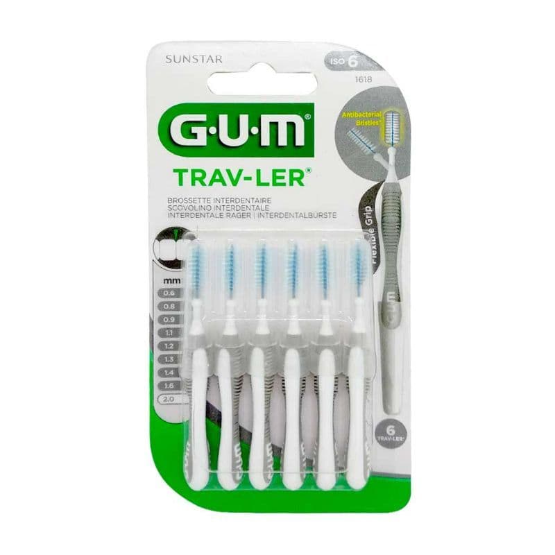 Butler Gum Traveler Interdental Brush  4 PC