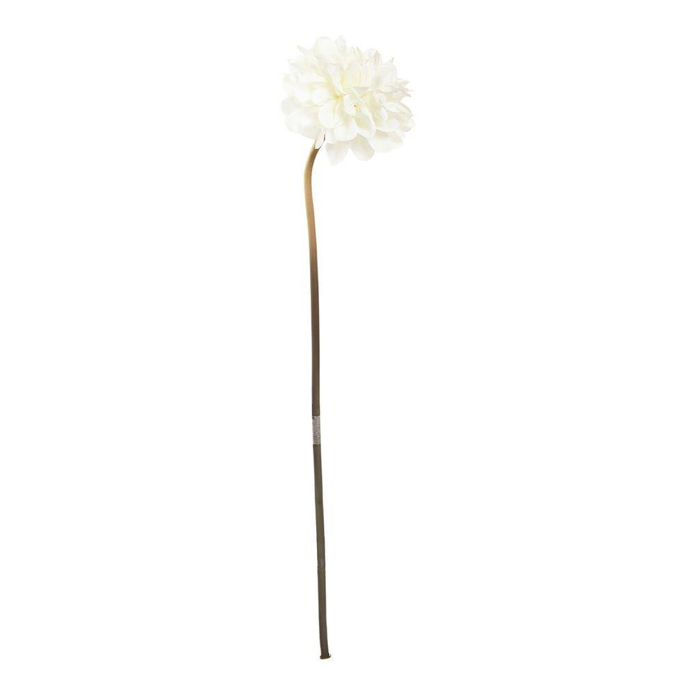 Dahlia Stem, White - 40 Cm