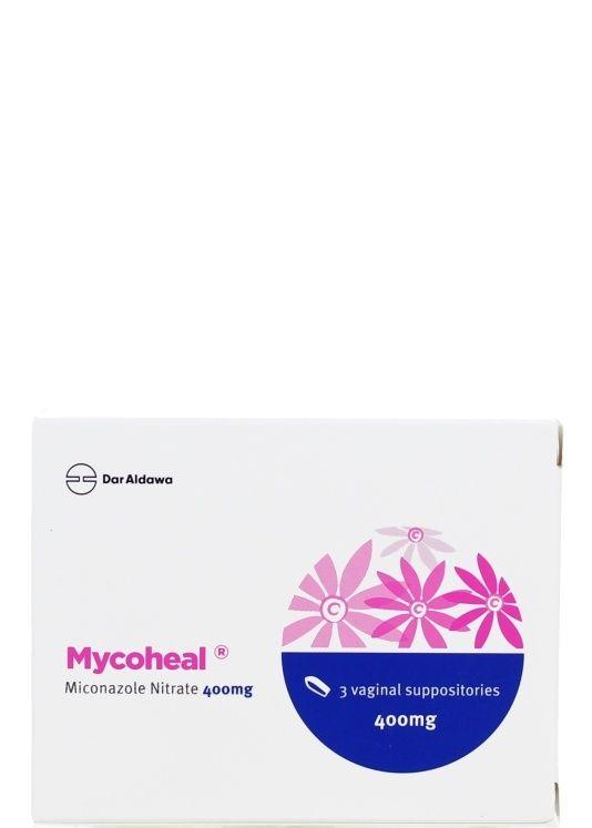 Mycoheal 400Mg 3 Vaginal Suppositories