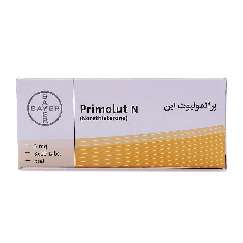 Primolut N 5 Mg 30 Tablets