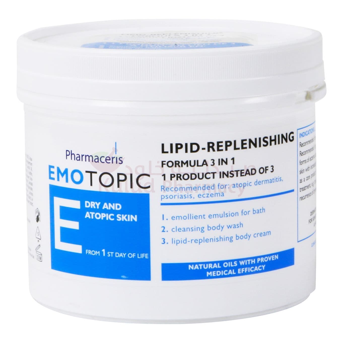 Pharmaceris Emotopic Lipid Replenishing 3In1 Cream  500 ML