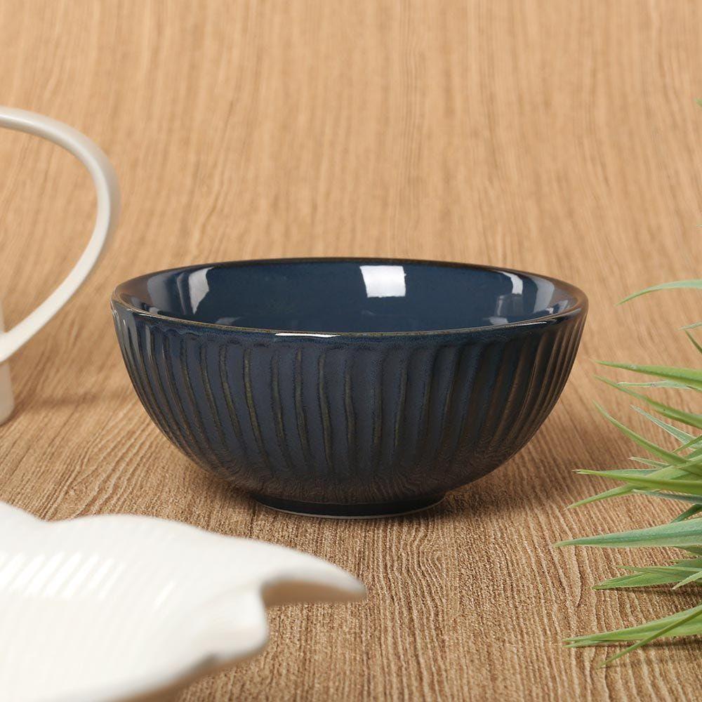 Gallery Porcelain Bowl, Blue Â€“ 15 Cms