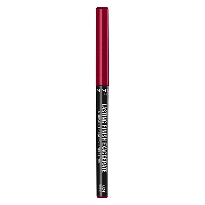 Rimmel London Lasting Finish Exaggerate Automatic Lip Liner 024 Red Diva 0.25 Gm