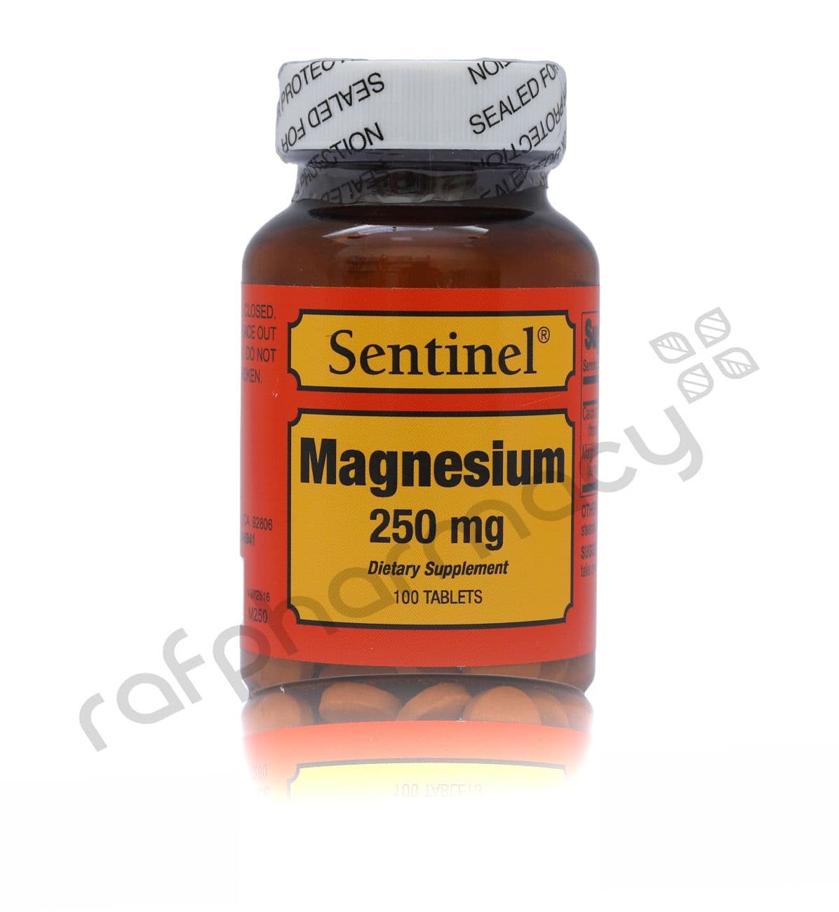 Sentinel Magnesium 250Mg Tab 1X100'S