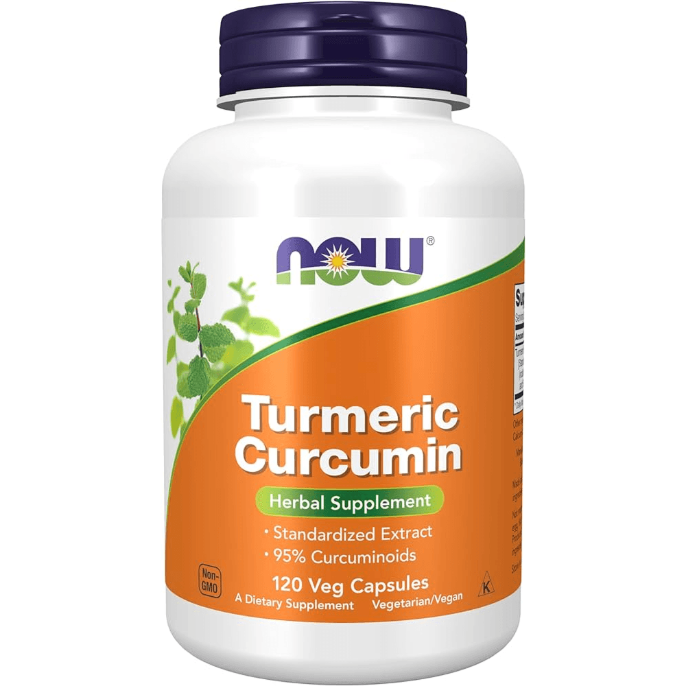 NOW TURMERIC CURCUMIN 60CAP  