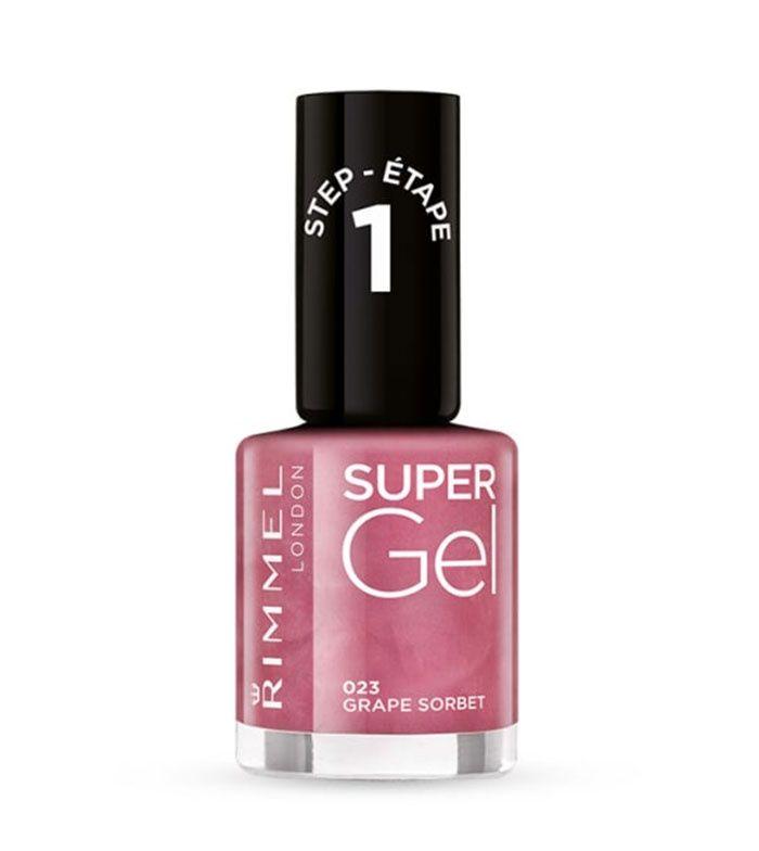 Rimmel London Super Gel Nail Polish 023 Grape Sorbet 12 Ml