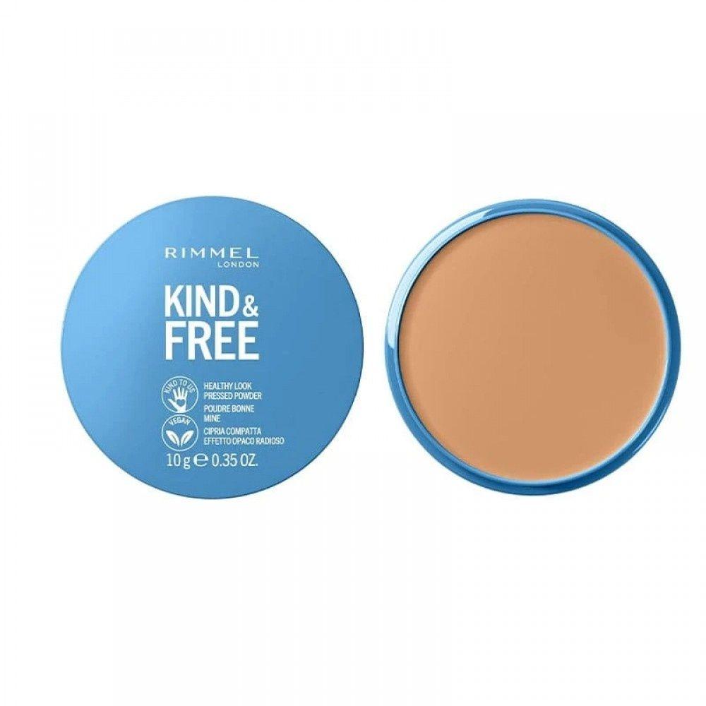 Rimmel London Kind & Free Vegan Pressed Powder 030 Medium 10 Gm