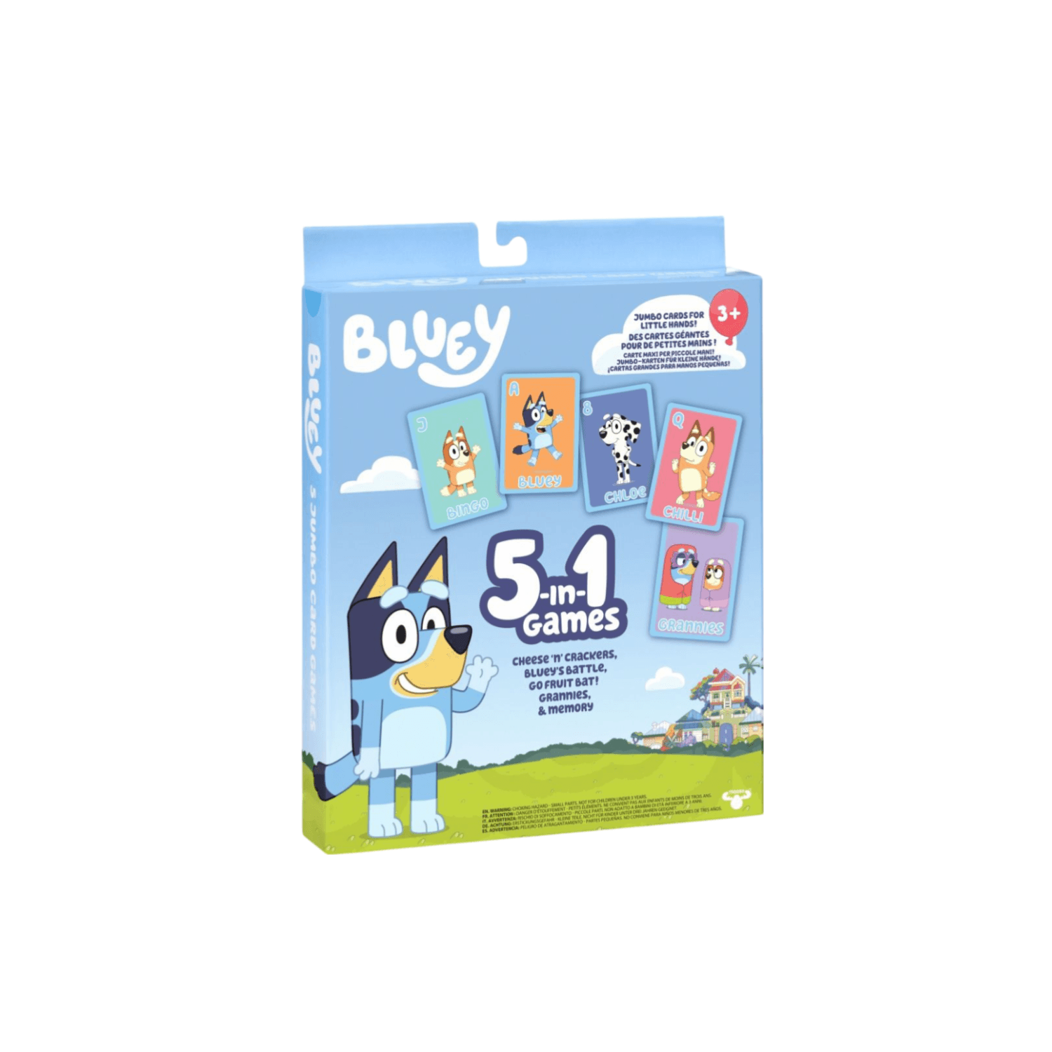 Bluey 5 In 1 Card Game Set