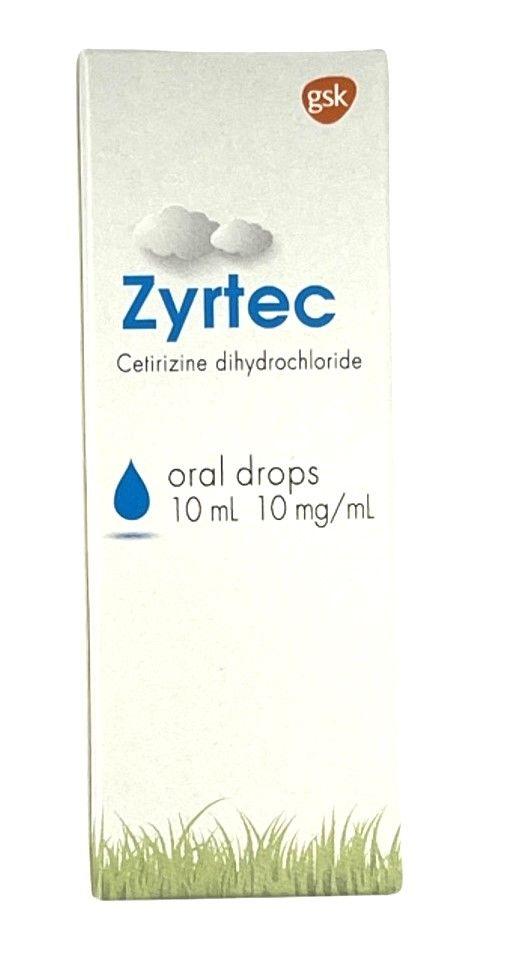 Zyrtec 1% Drops 10Ml