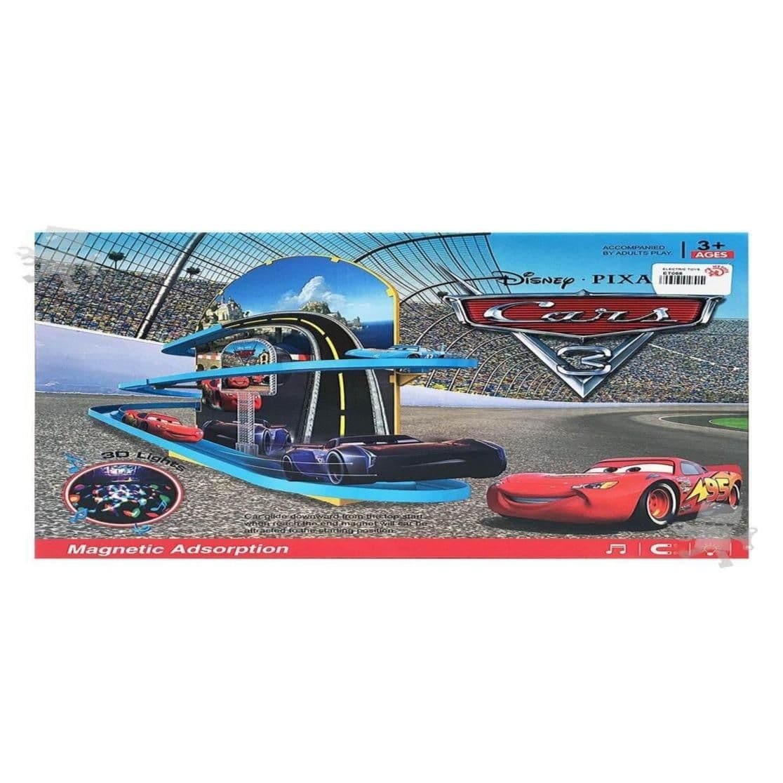 B/O Disney Cars Magnetic Railway