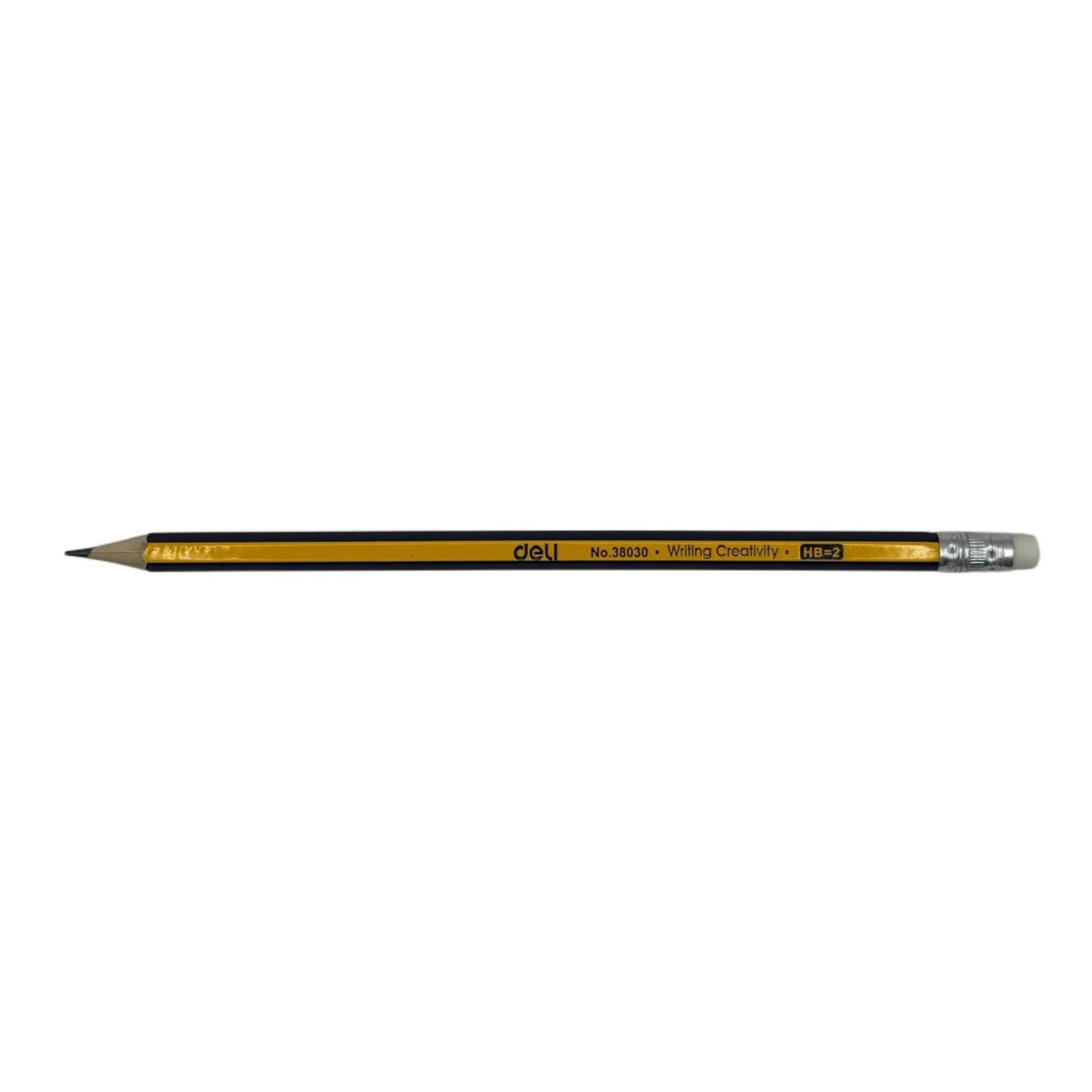 Deli Graphite Hb Pencil With Eraser (1 Piece)
