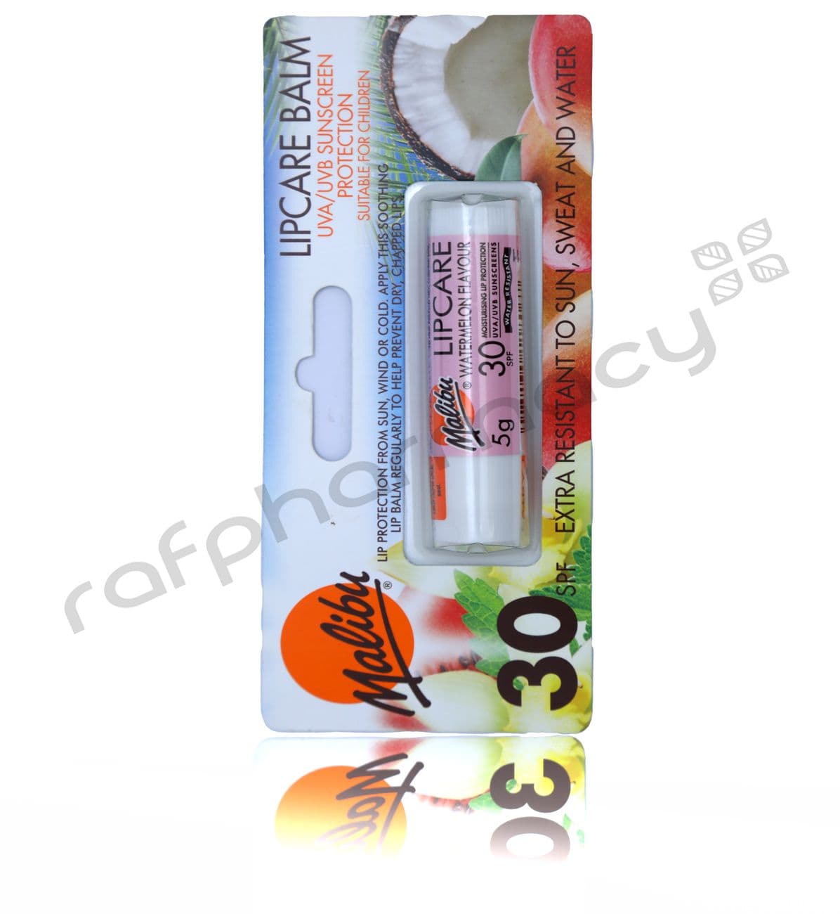 Malibu Spf30 Watermelon Lip Balm 4G#14525