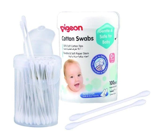 Pigeon Baby Cotton Swabs 0+ Month100's