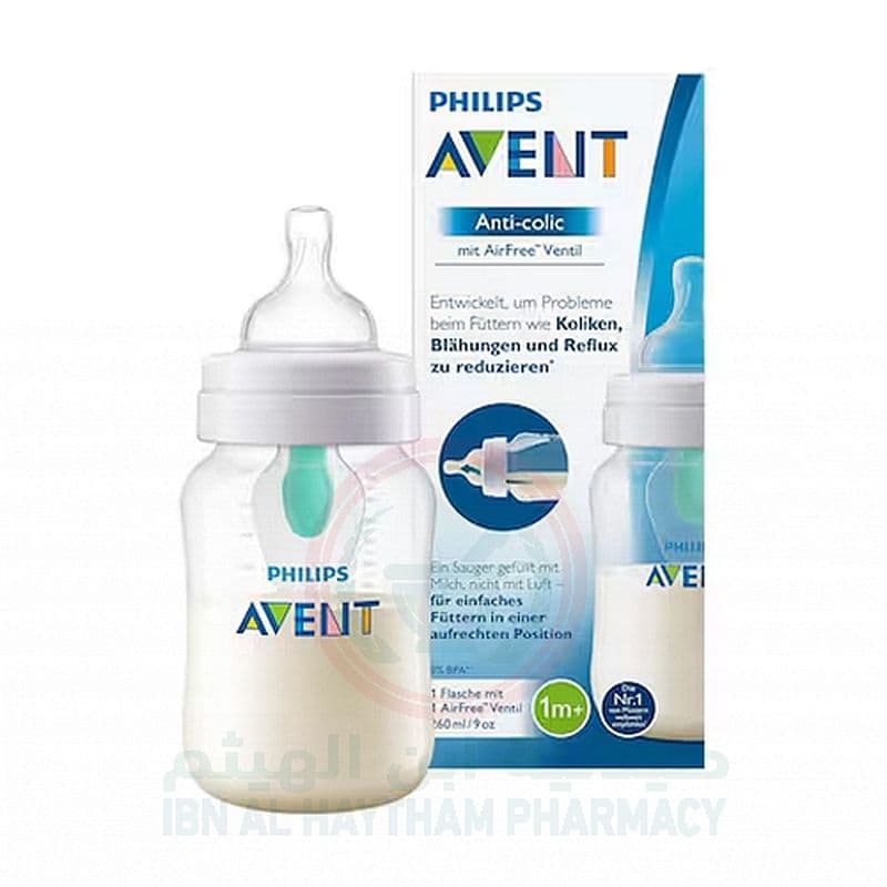 Avent Anti-Colic Bottle With Airfree Vent 260Ml 1'S