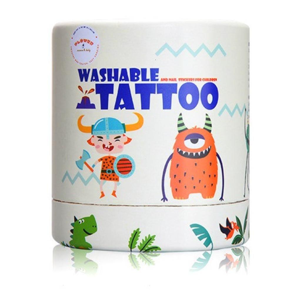 Flower Monaco - Washable Tattoo (Boys)