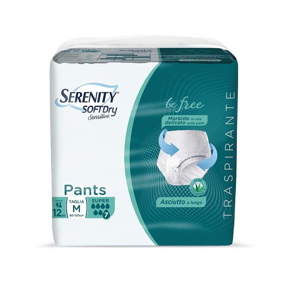 Serenity Diaper Pull Up Sd Super Absorption - M 12PC