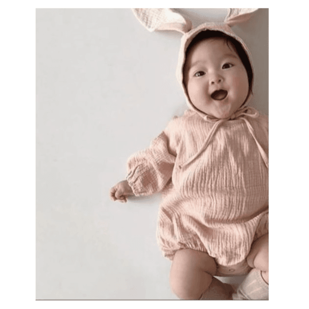 Jumpsuit With Bunny Hat - S