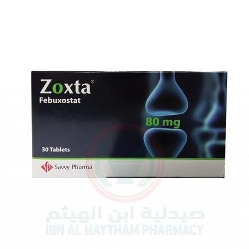 Zoxta (Febuxostat) 80Mg 30Tab Gulf Technical