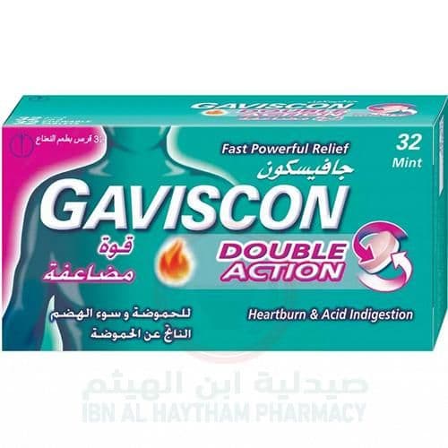 Gaviscon Double Action Tablets 32'S