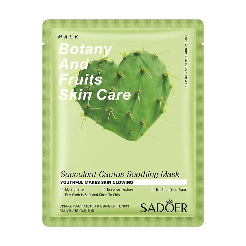 Succulent Cactus Soothing Face Sheet Mask