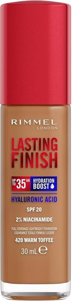 Rimmel London Lasting Finish 35 Hour Foundation 420 Warm Toffee 30 Ml