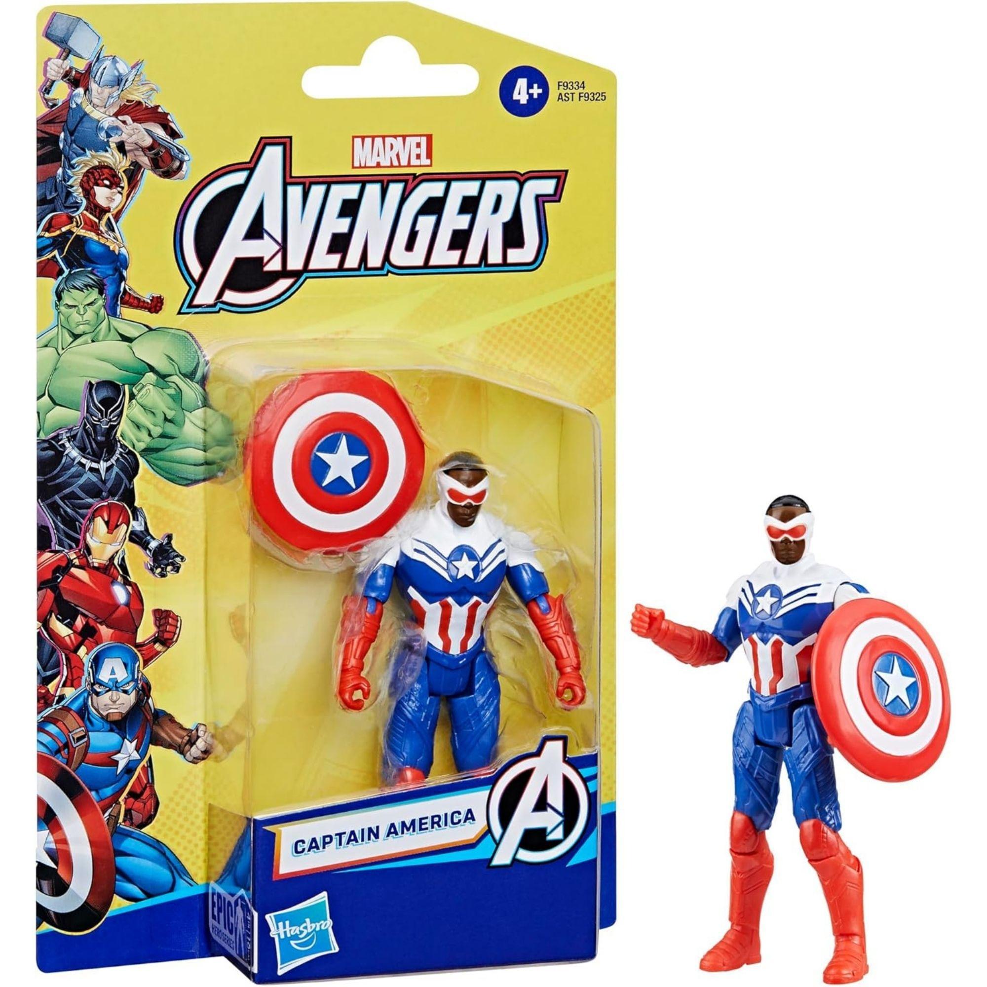 Marvel Avengers Epic Hero Series Captain America Action Figure ( 10.2 Cm )