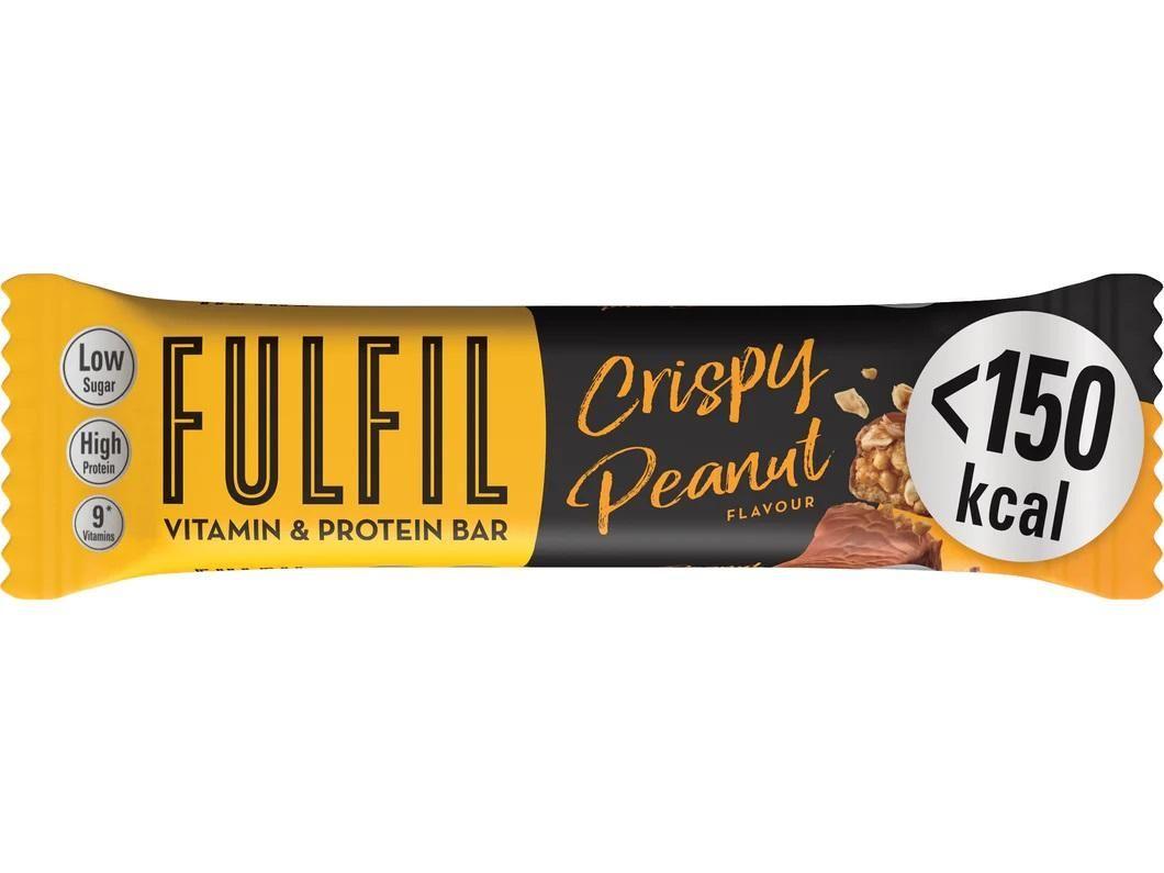 Fulfil Vitamin & Protein Bar Crispy Peanut Flavour - 37gm