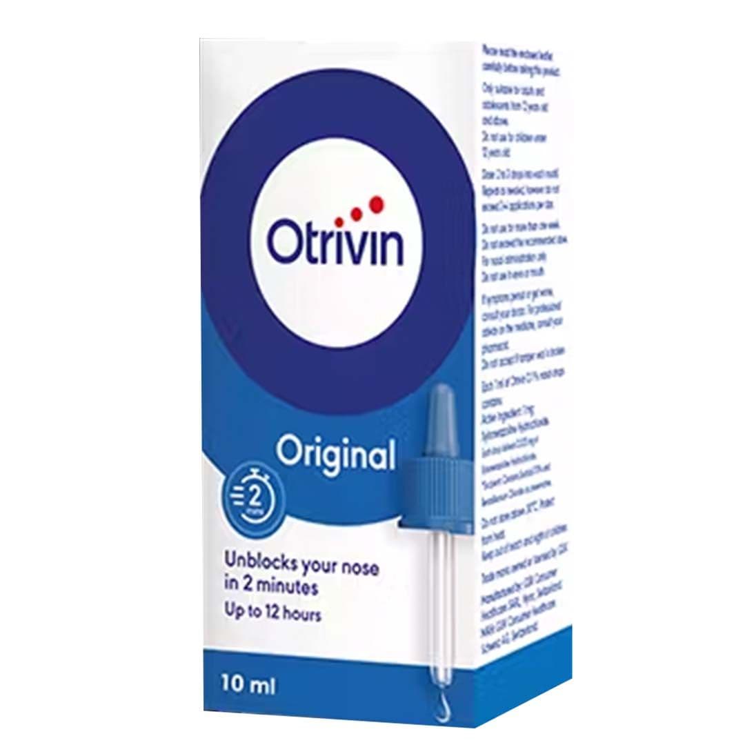 Otrivin  Adult Nasal Drops 0.1 % 10 ML